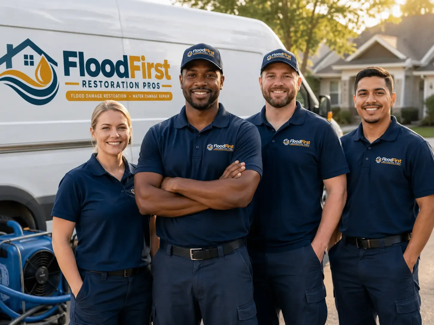 Flood Damage Restoration company in New Paris, OH