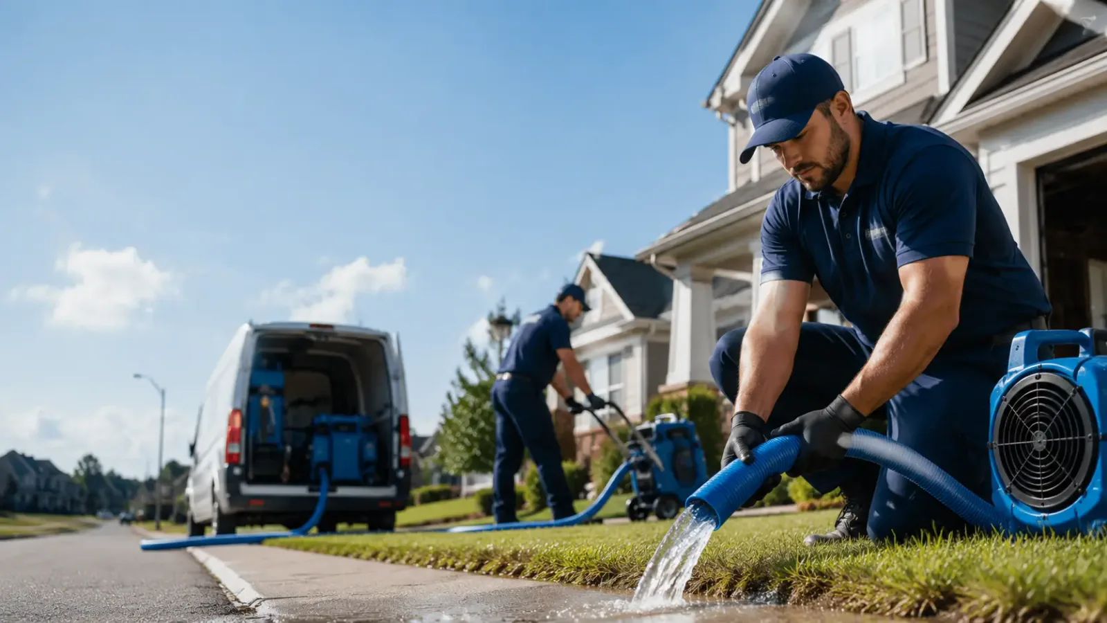 Flood Damage Restoration in New Paris, OH